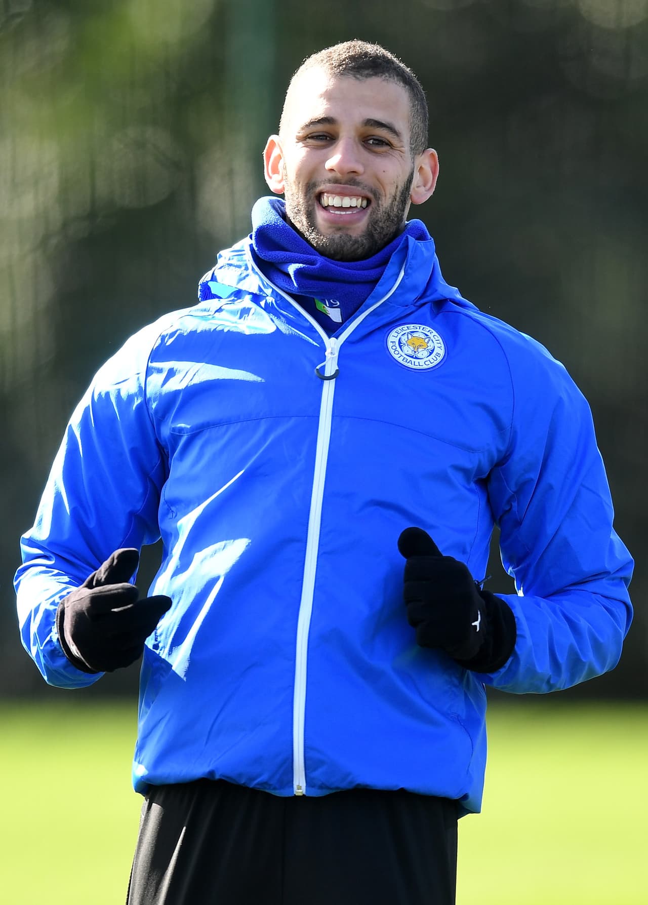 Islam Slimani, goleador argelino, fue uno de los refuerzos del Leicester City para la actual temporada y es otra valiosa carta en el ataque de los 'Zorros'.