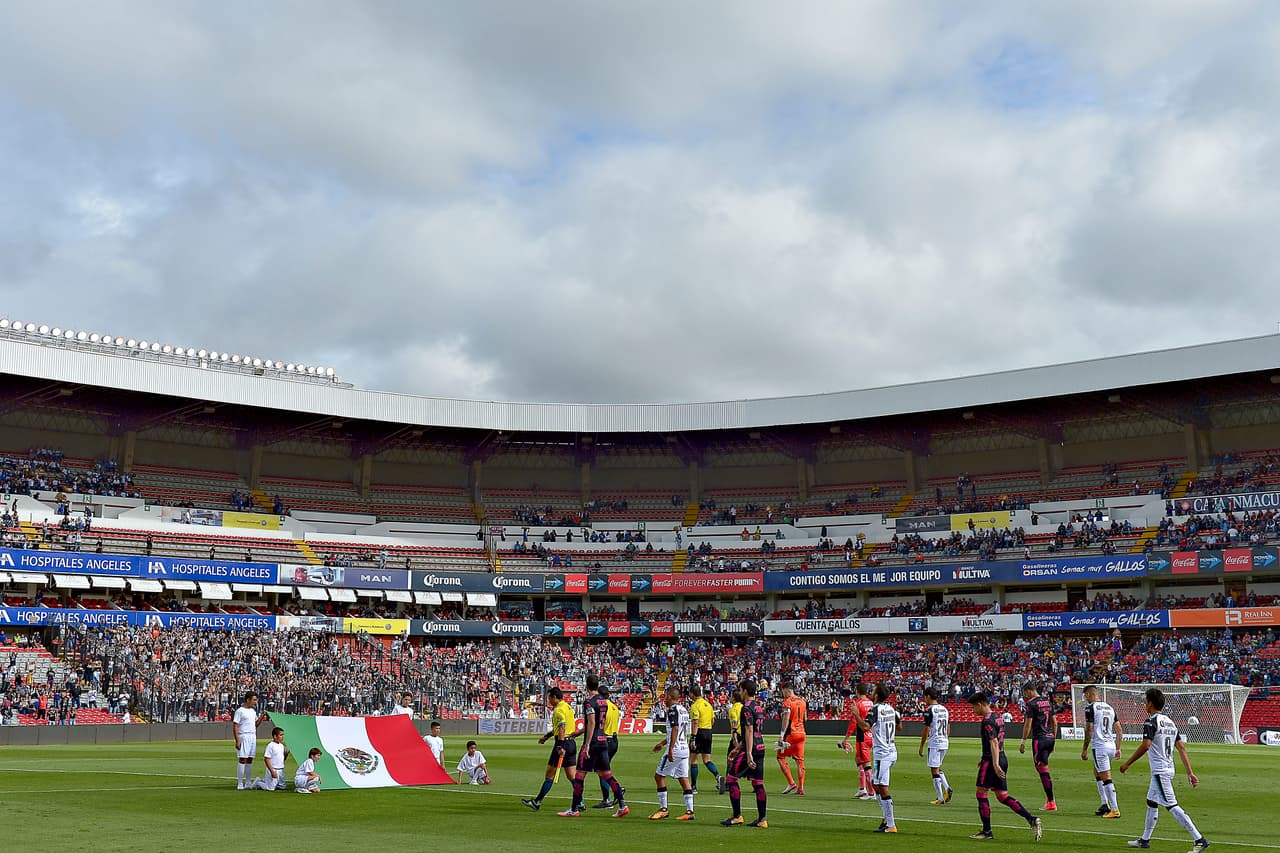 Estadio La Corregidora: 18,348 espectadores