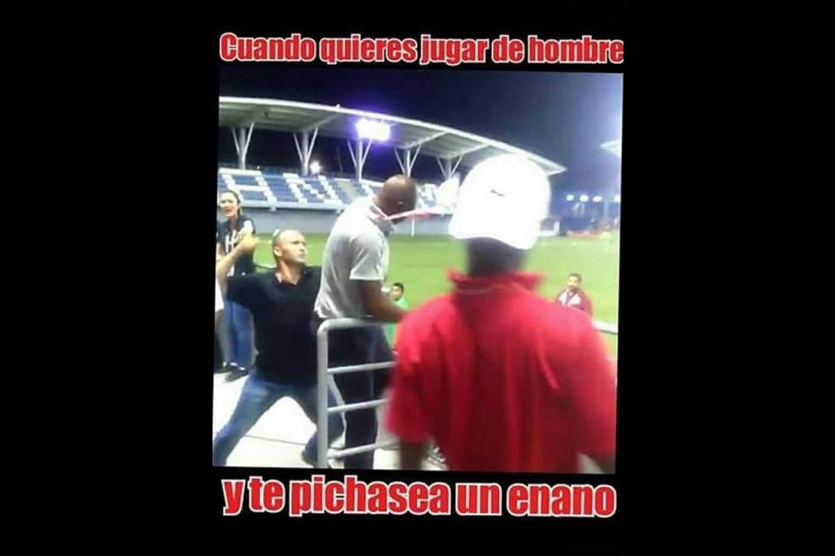 Los memes de la pelea de Wanchope