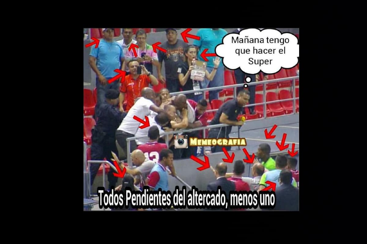 Los memes de la pelea de Wanchope