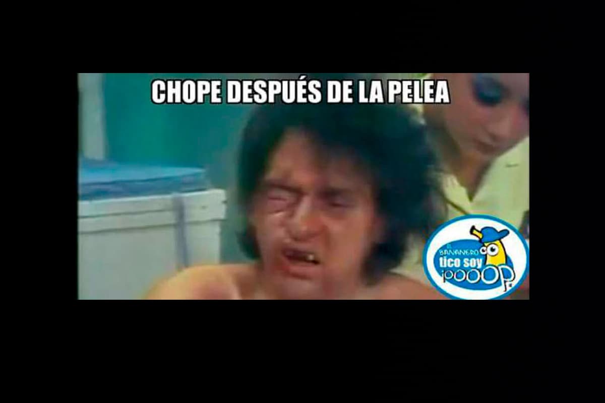 Los memes de la pelea de Wanchope