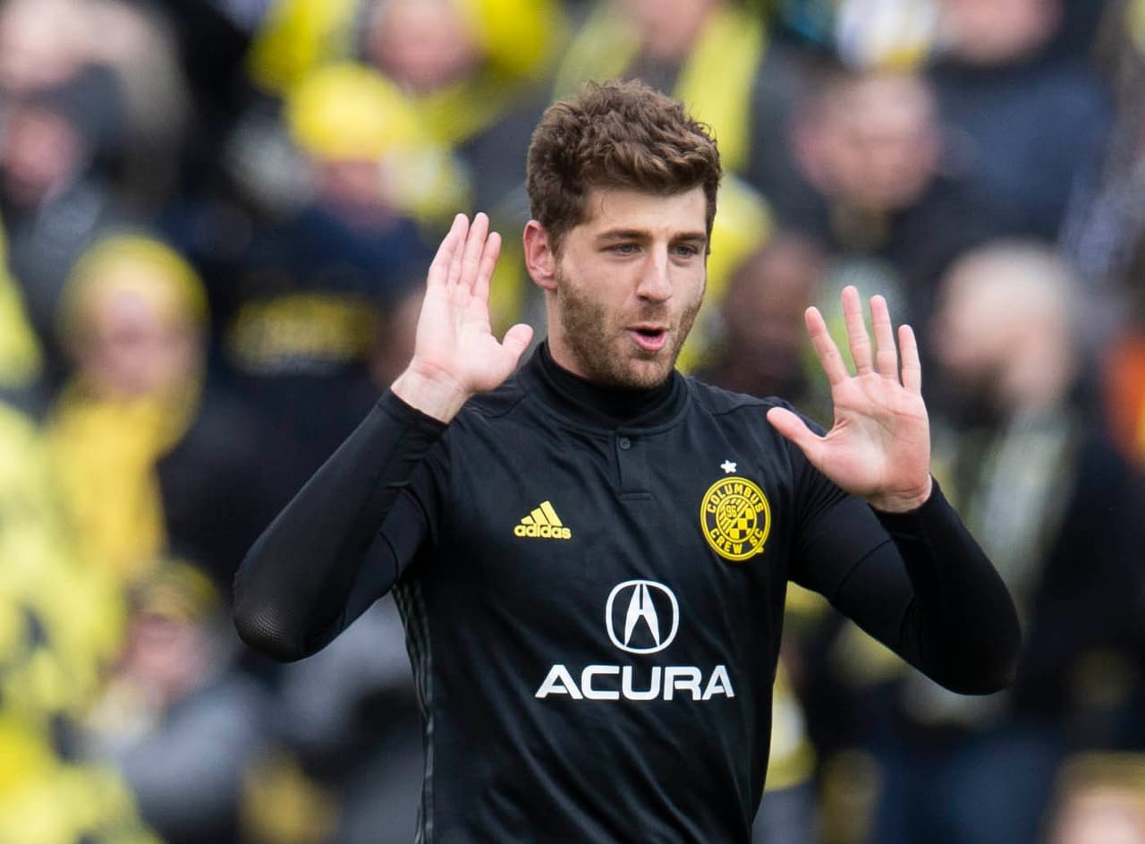 Tras dos años alejado de las canchas, Gastón Sauro 'renace' con Columbus Crew