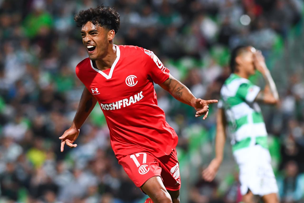 Toluca goleó 0-5 a Santos en el TSM en partido pendiente de la Jornada 7 del Clausura 2023.