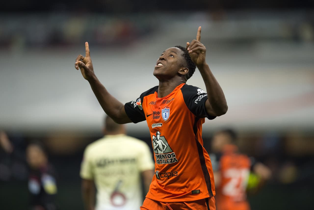 Óscar Murillo, defensa de Pachuca que estará con Colombia.