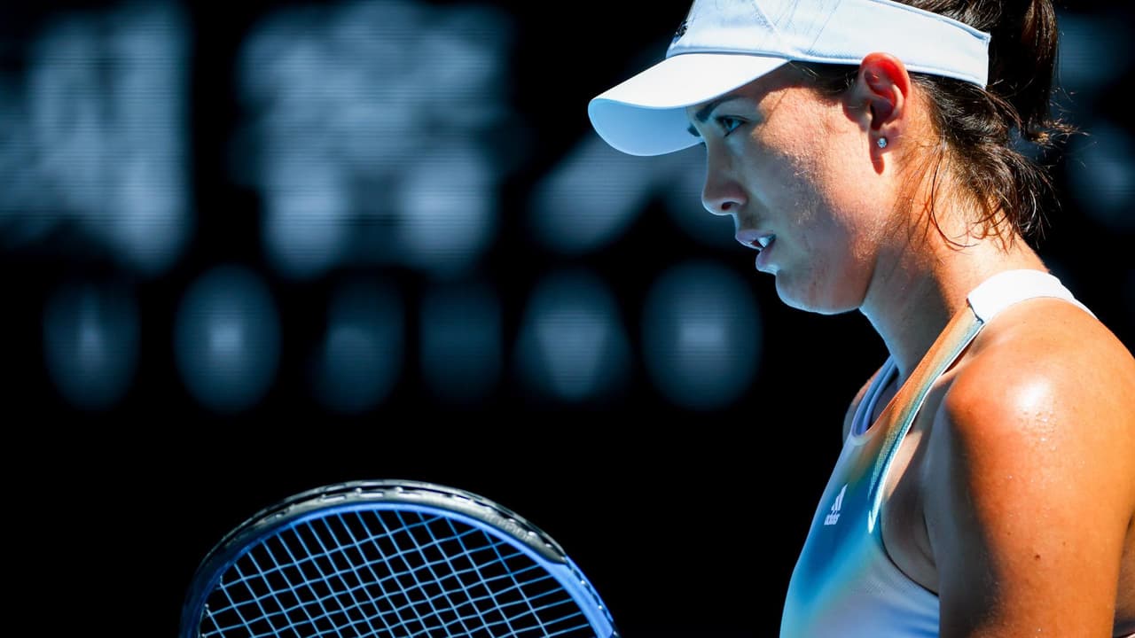 Muguruza, eliminada del Australian Open; atribuye derrota al Covid