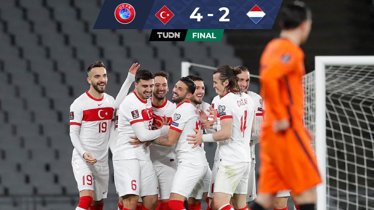 La naranja... goleada: Turquía se da un festín