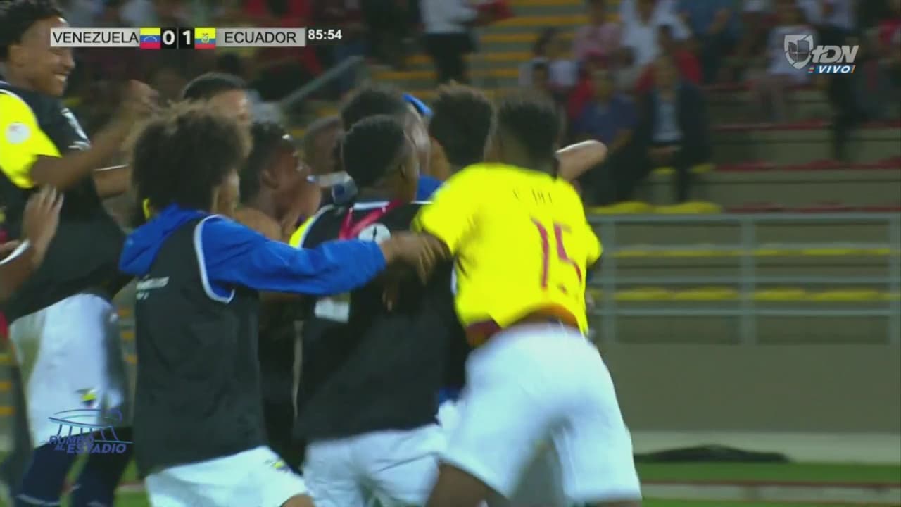 Venezuela 1-1 Ecuador, Sudamericano Sub-17. Resultado, goles y resumen