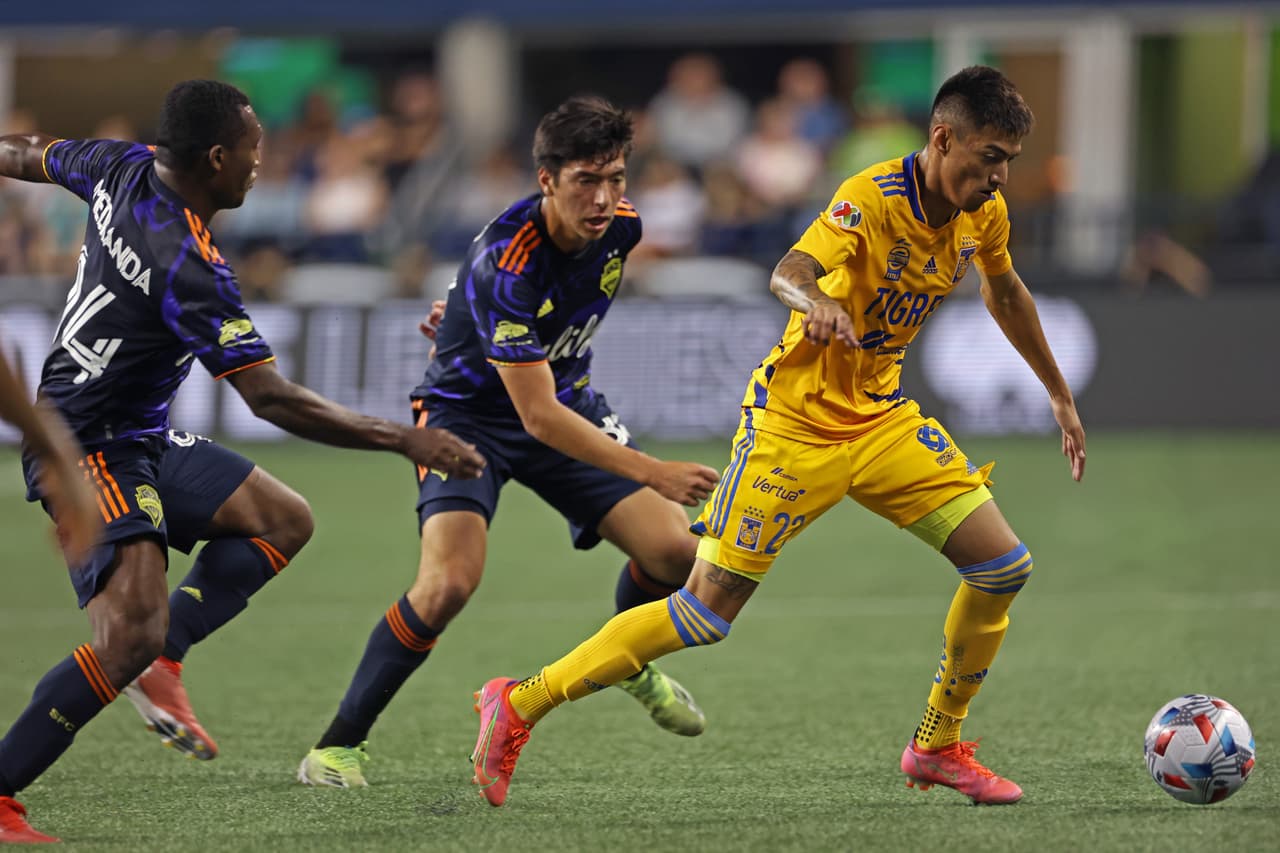 Seattle Sounders golean 3-0 a Tigres y esperan en semifinales al gandor entre New York City y Pumas.