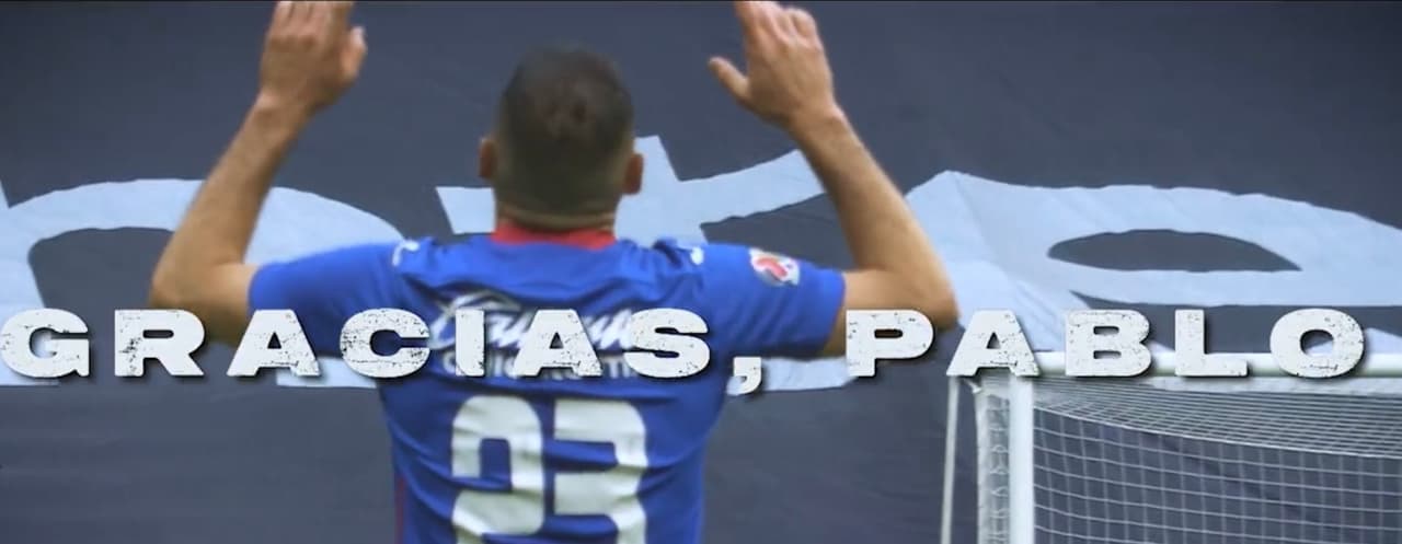 Cruz Azul agradece a Pablo Aguilar y queda fuera del equipo