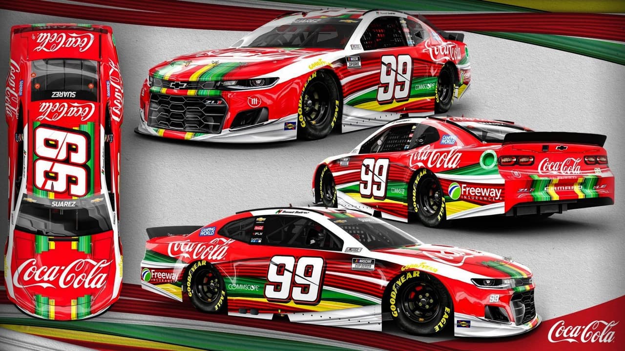 Daniel Suárez correrá con automóvil en honor a México en NASCAR