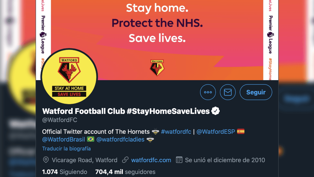 En redes sociales, los clubes de futbol buscan crear consciencia sobre las medidas contingentes.