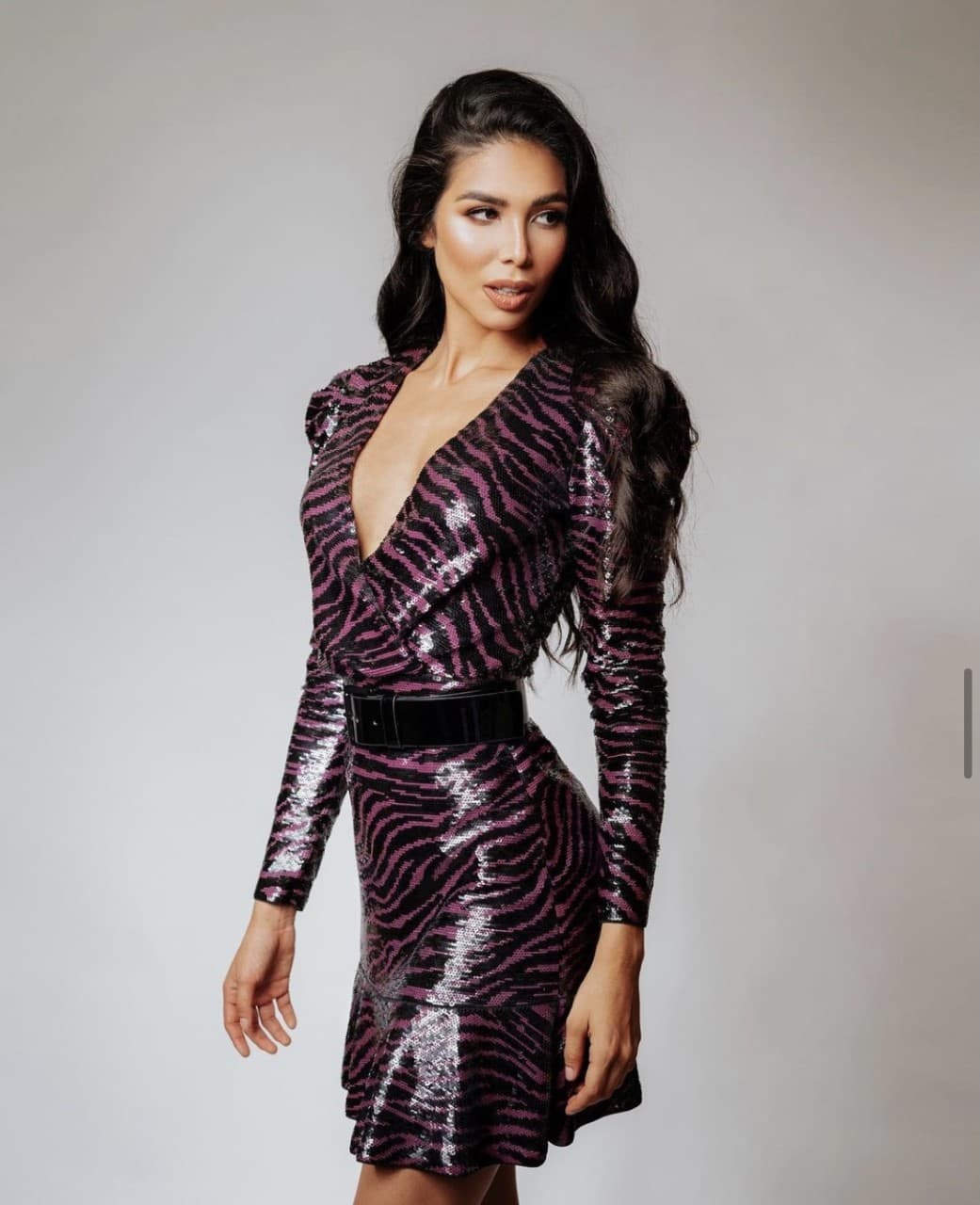 La modelo costarricense de 27 años tiene un título en Ingeniería de Informática.