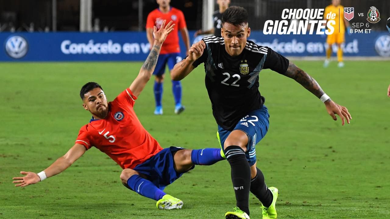 Chile y Argentina sacan el empate sin goles en Los Angeles