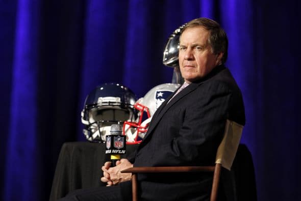 Belichick dijo que entrenó a su equipo para cualquier circunstancia Foto; (Mario Castillo).