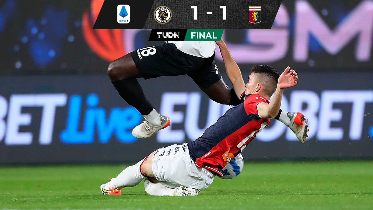 Johan Vásquez sigue en la titularidad, el Genoa rescata el empate