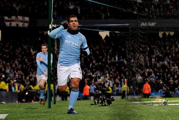 Carlos Tévez fue de los mejores hombres en el campo.