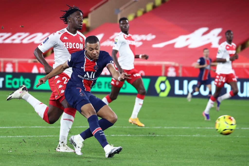Mónaco le arrebató el resultado al PSG en la Ligue 1 | El conjunto parisino lo ganaba por diferencia de dos a los 37’; los alcanzaron y en la recta final perdieron el juego.