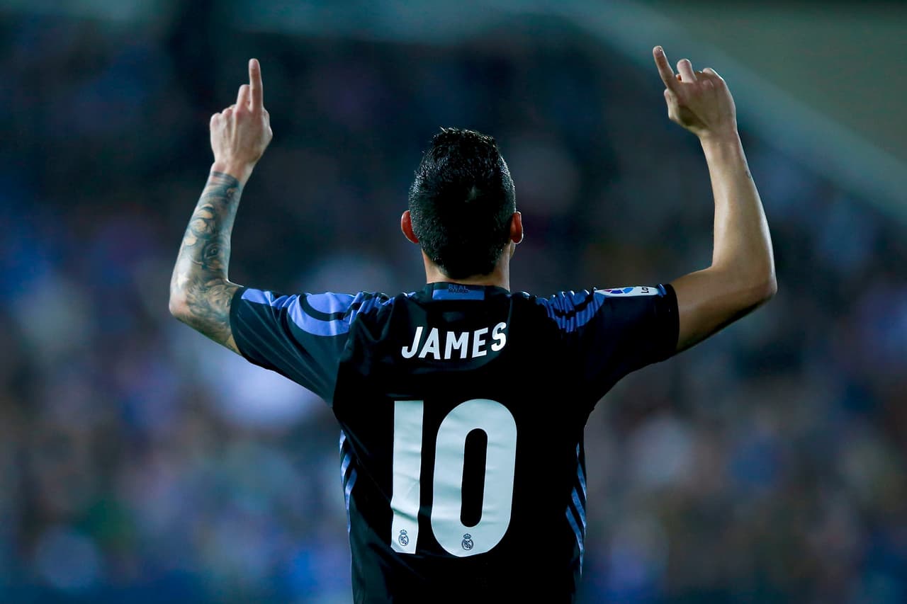James Rodríguez (Real Madrid) - Tras conocer la semana pasada que Juventus, Liverpool y PSG estarían dispuestos a pagar por el colombiano, ahora se han unido Manchester City y Arsenal como posibles destinos del '10' del Madrid.