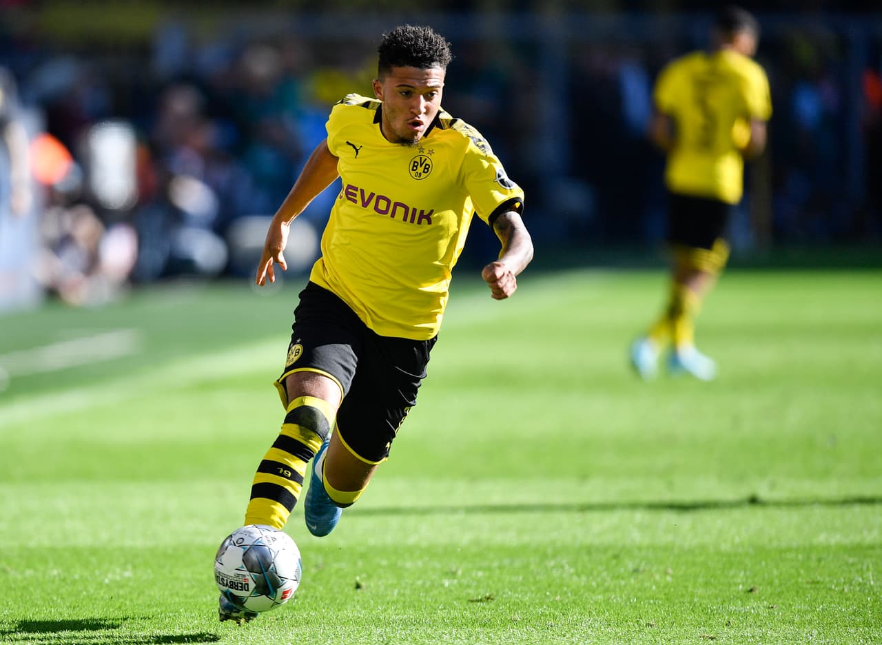 El inglés Jadon Sancho del Dortumund.
