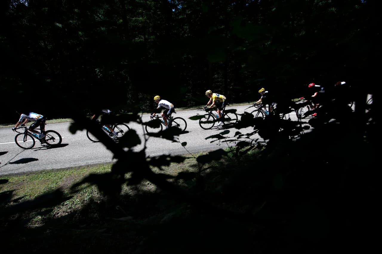 La naturaleza rodea la gran parte del recorrido del Tour de Francia.