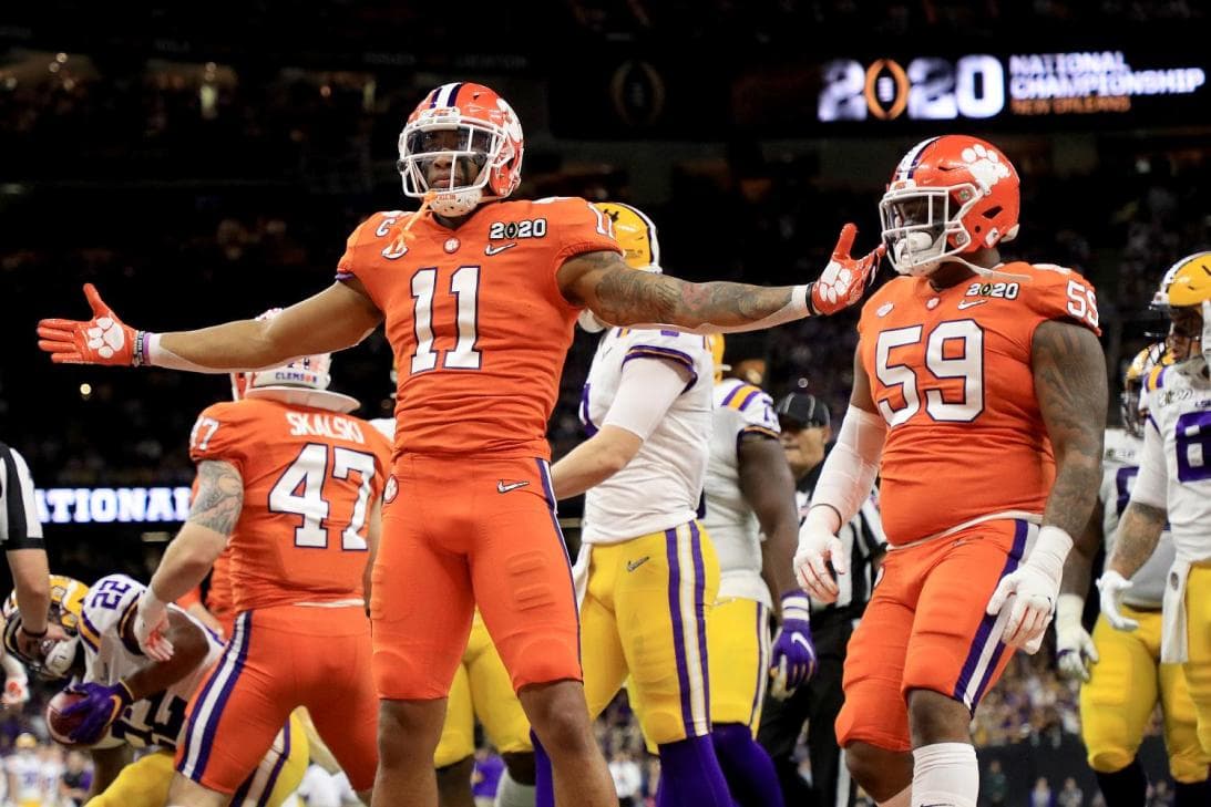 <b>Isaiah Simmons</b> (LB) | Pick 8
<br>Equipo: 
<b>Arizona Cardinals</b> 
<br>College: Clemson