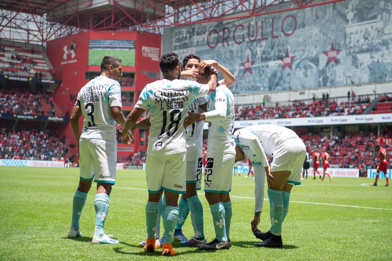 Partido correspondiente a la Jornada 1 del Apertura 2019 en el que el Querétaro se impuso 0-2 al Toluca en el Nemesio Diez.
<br>