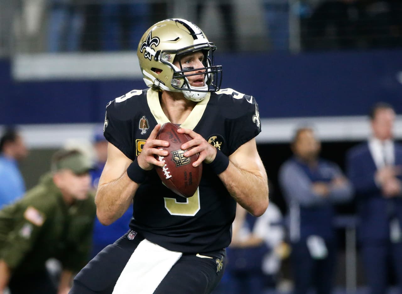 Con Brees en los controles, los Saints son en la actualidad el equipo con mejor marca en la NFL (13-2) y tienen asegurada la localía de la NFC en la Postemporada, además de incontables récords.