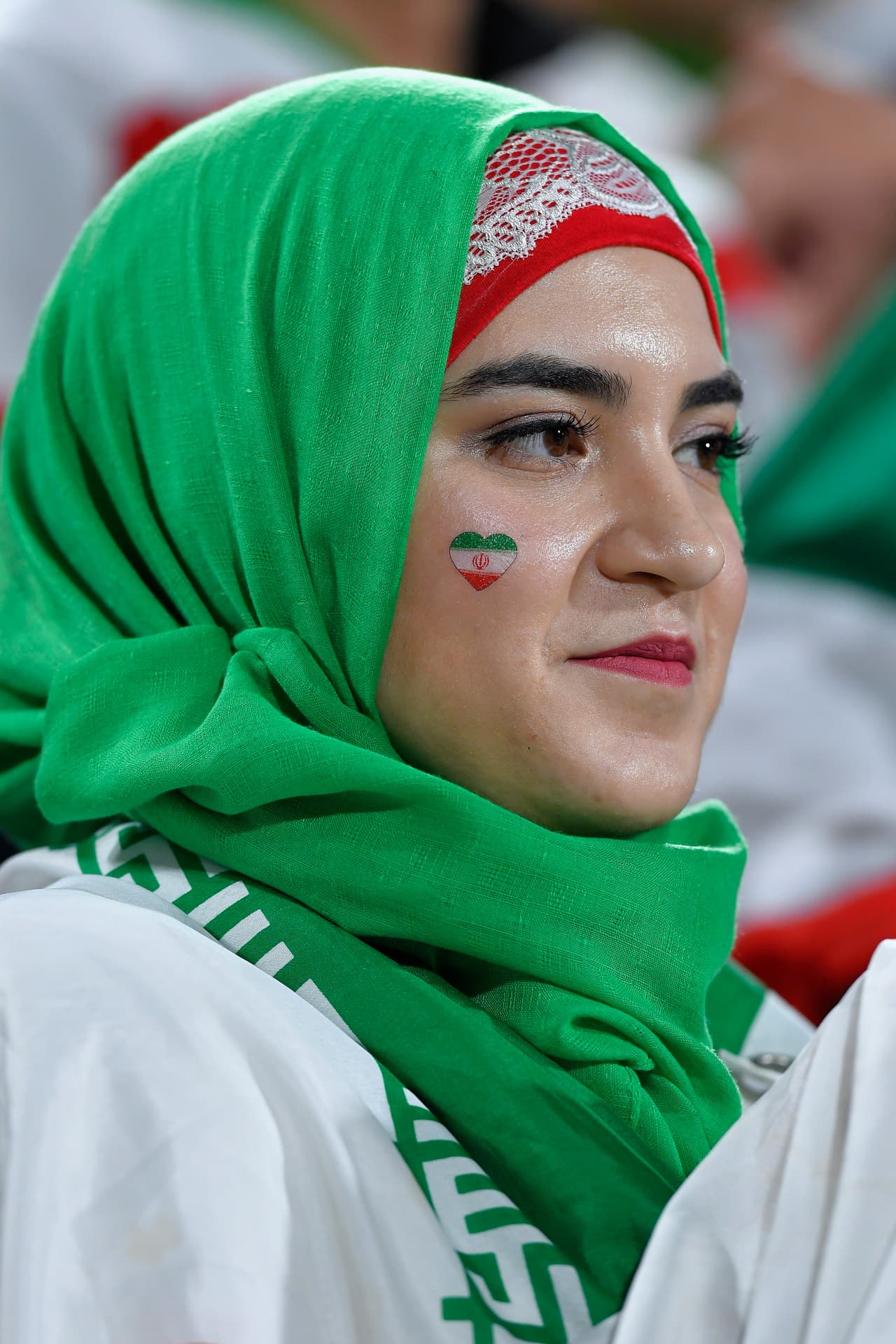 Los hinchas le dan un color a la fiesta de la Copa de Naciones Asiáticas que vive la intensidad en Cuartos de Final con los duelos de Irán que venció a China (foto) y de Japón que derrotó a Vietnam.