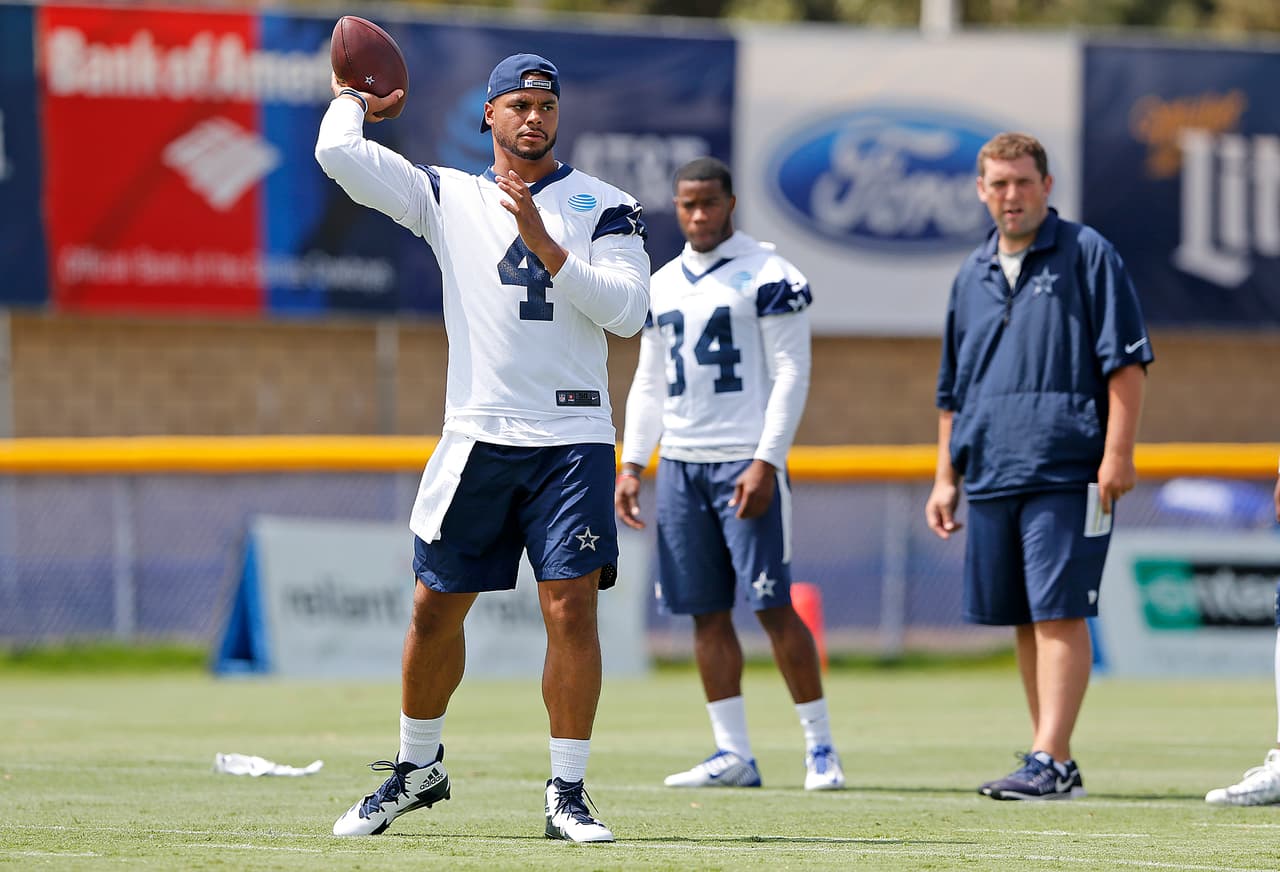 El training camp de los Dallas Cowboys comenzó este lunes 24 de julio en el River Ridge Residence Inn de Oxnard, California con la presencia de todas las estrellas del equipo.