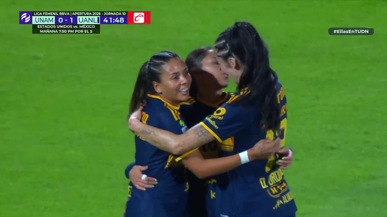 ¡Golazo de Tigres! Tiki taka de las Amazonas y Maricarmen Reyes hace el segundo