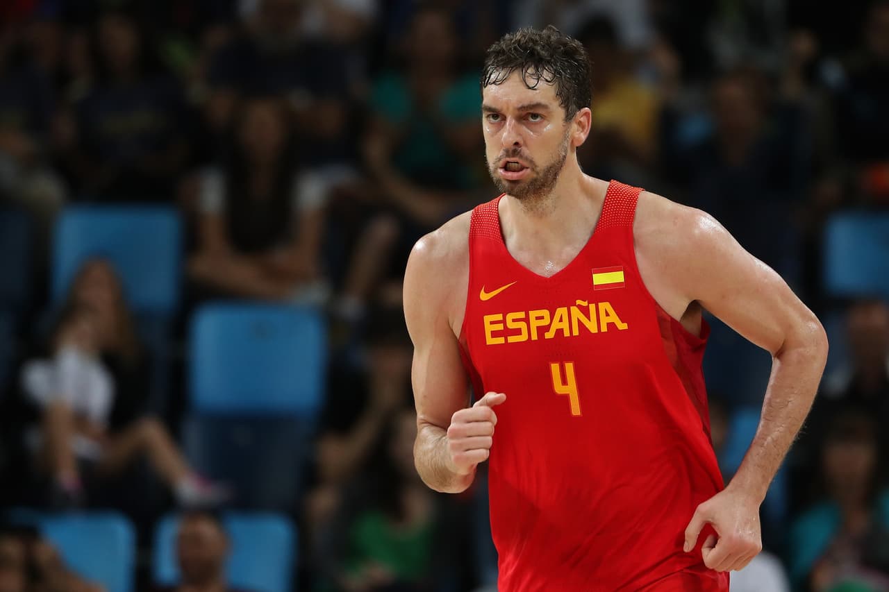 Gasol en los Juegos Olímpicos de Río 2016.