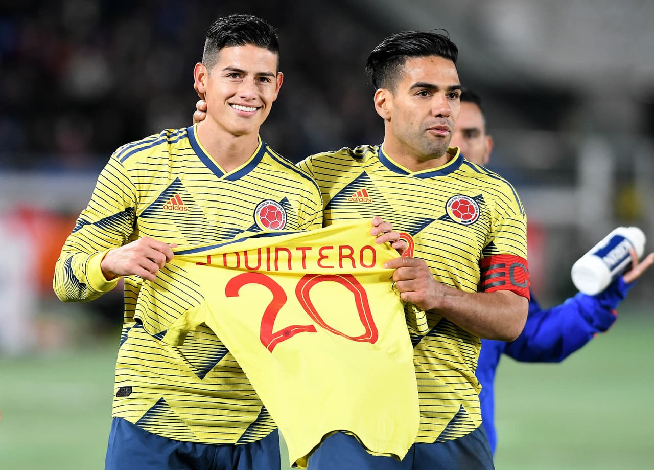 El mensaje era claro en los abios del capitán Falcao: "¡Fuerza, Juanfer!"