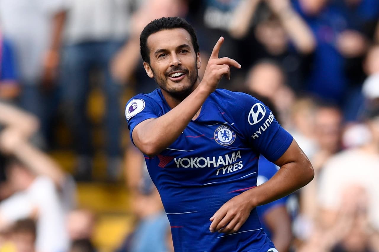El primero que pegó fue Chelsea con gol de Pedro al minuto 9 del primer tiempo tras pase de Marcos Alonso.