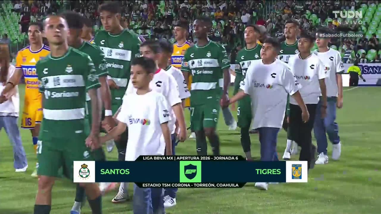 Santos Laguna vs. Tigres - Resumen del partido