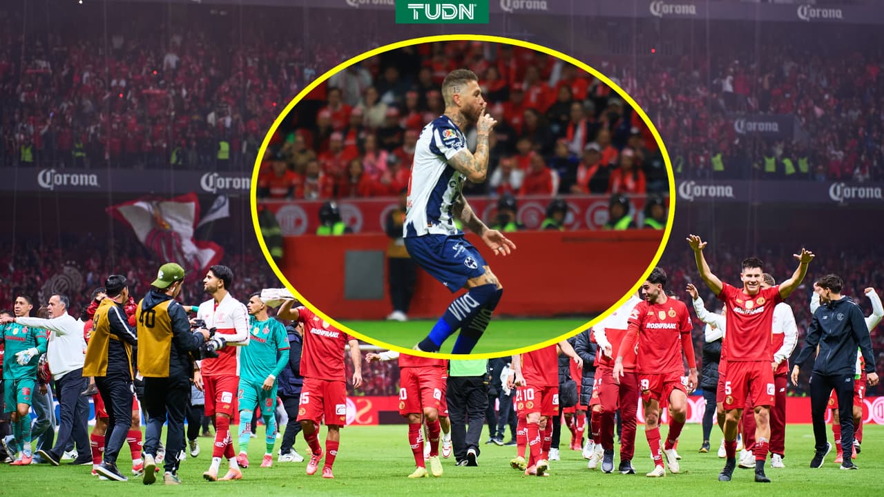 Toluca manda callar a Monterrey con épica celebración de Ramos
