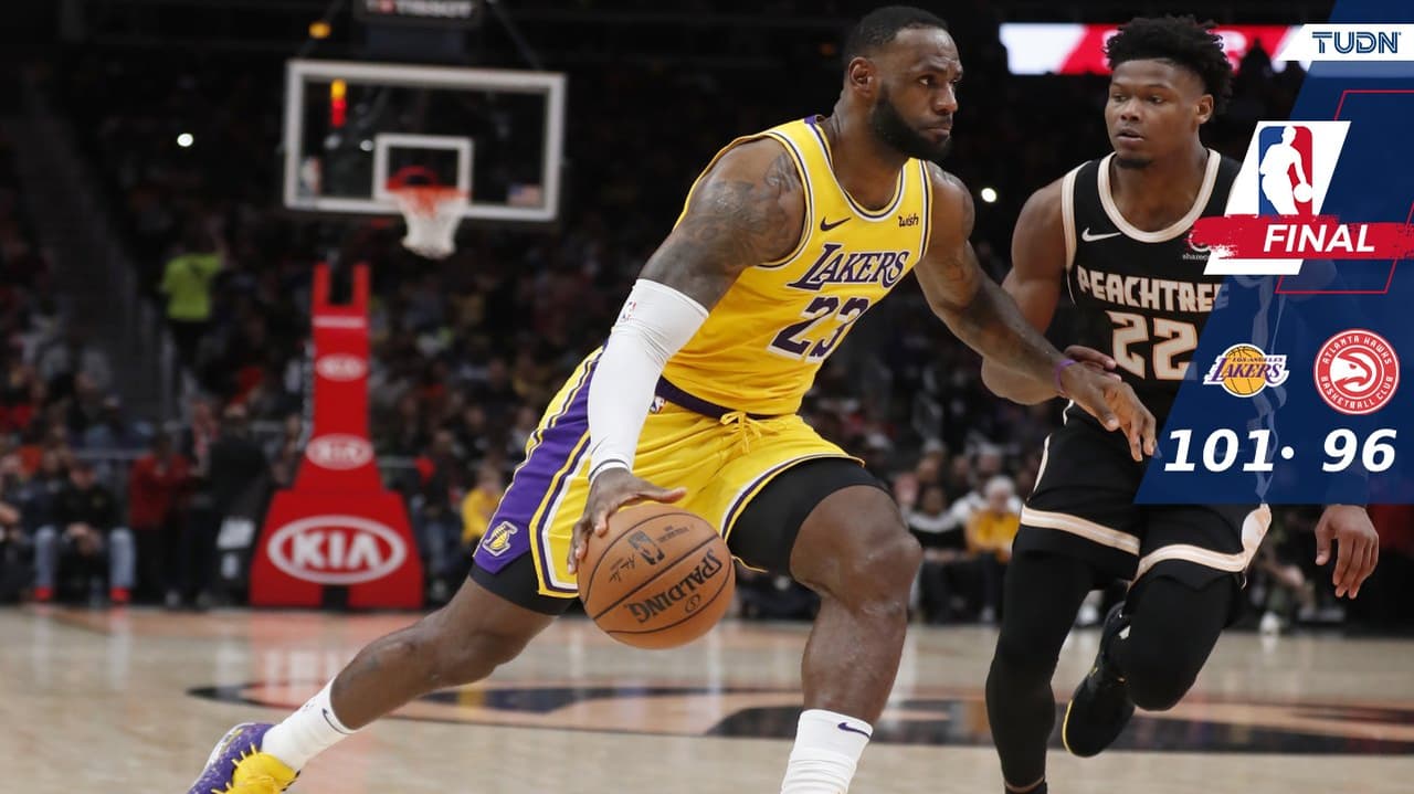 Los Lakers igualan la mejor marca de la Liga al ganar a Hawks