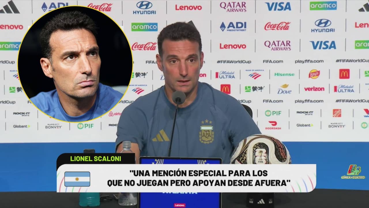 Lionel Scaloni responde a quienes aseguran Argentina recibe ayuda de la FIFA