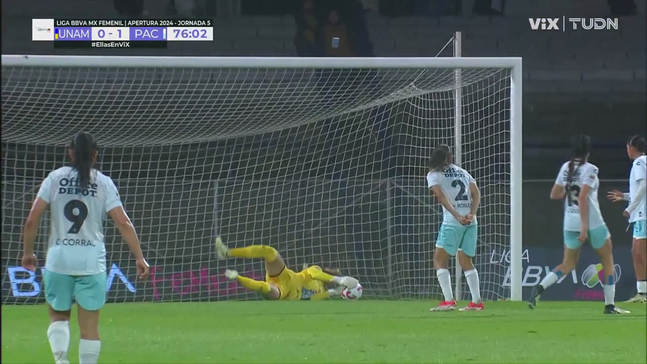 ¡Qué bonita jugada que se corona con buena atajada de Barreras!