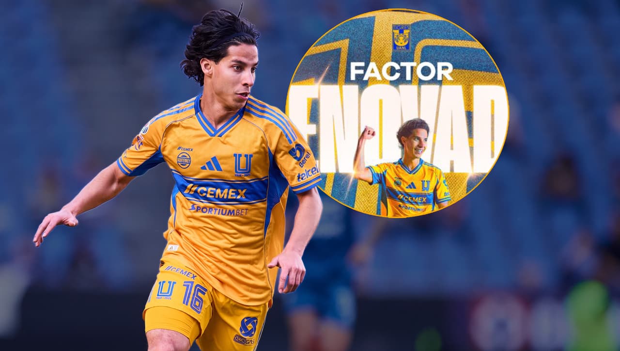 Diego Lainez renueva contrato con Tigres en pleno Clausura2026 de Liga MX