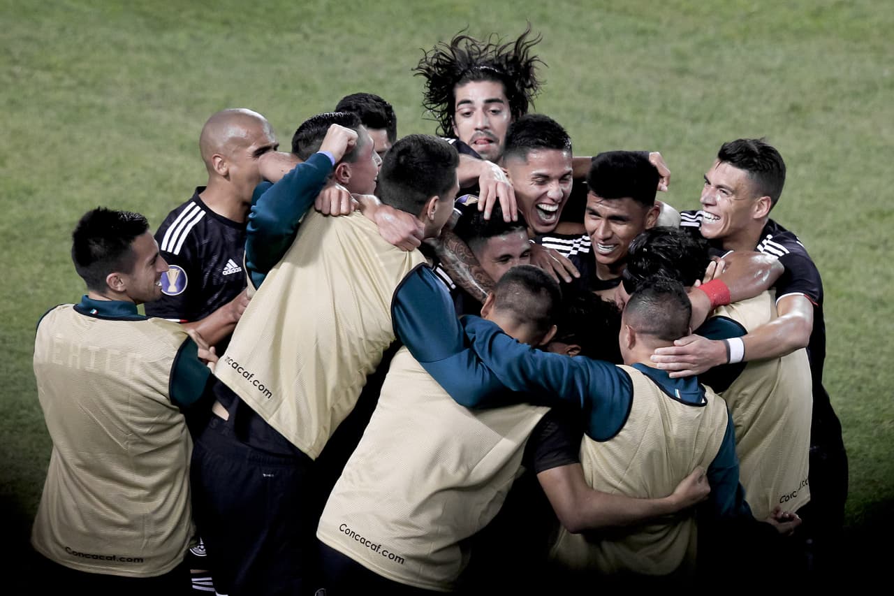 México celebra, gracias al gol de Jonathan dos Santos, su octava conquista en la Copa Oro.