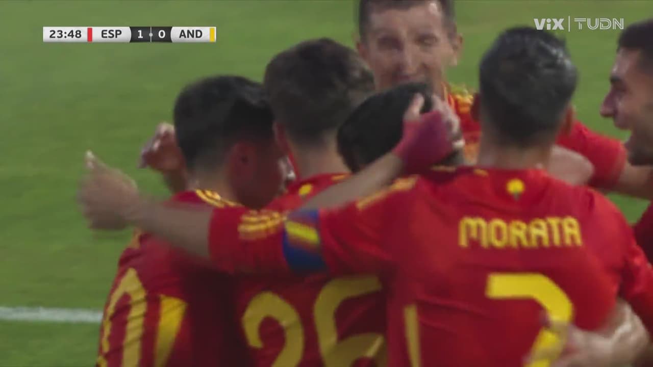 ¡Golazo de España! Media vuelta espectacular de Ayoze Pérez