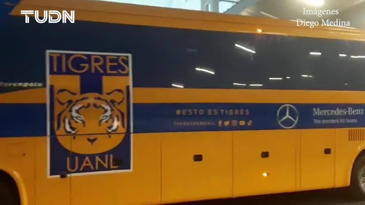 Tigres llegó de madrugada a México tras título de Concacaf