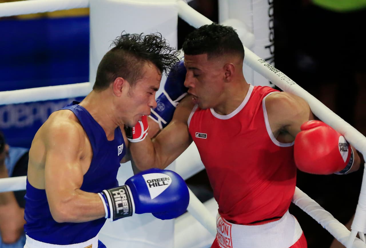 Reyes, en la categoría gallo (57kg) dejó en el camino al mexicano Alan de la Cruz y al salvadoreño Christian Jiménez antes de verse en la final con el colombiano John Martínez, en peso medio (75kg).