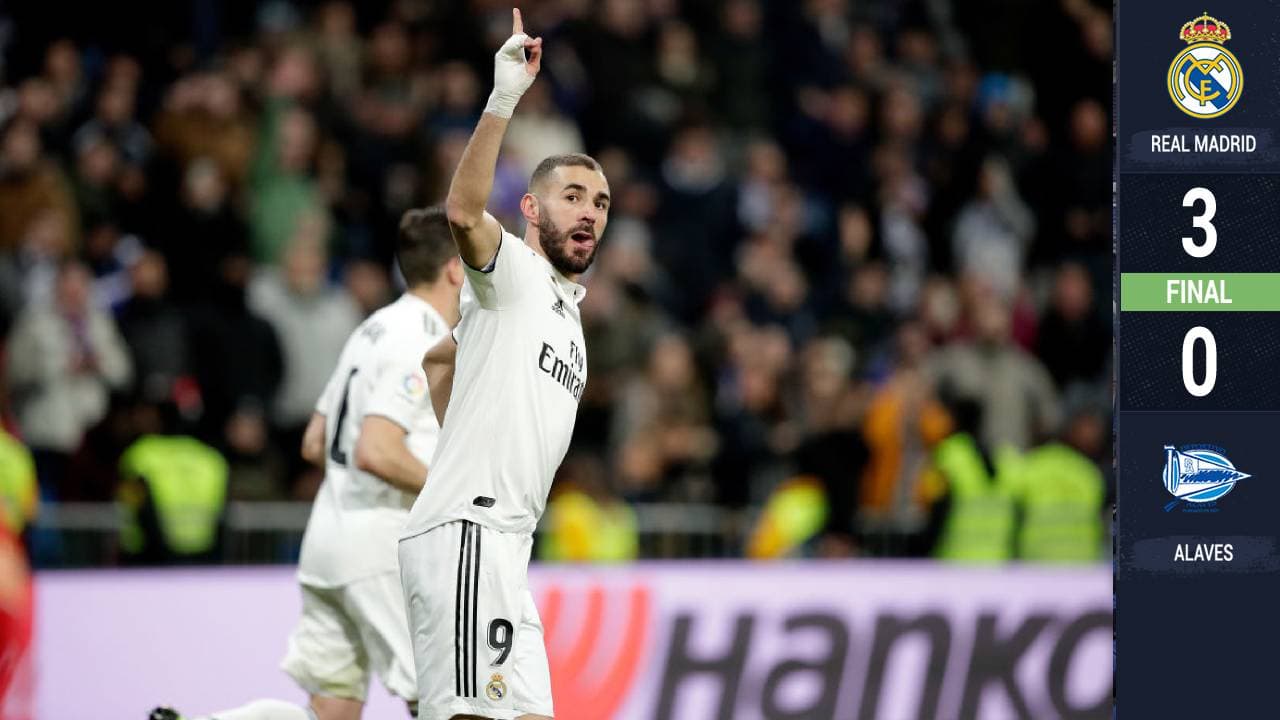 Real Madri vs Alavés