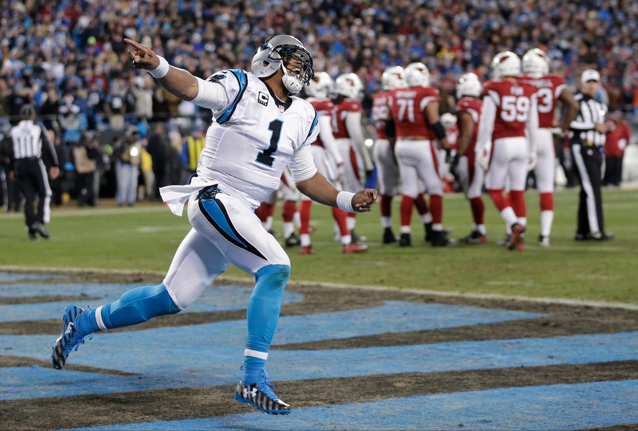 Panthers 49-15 Cardinals: Cam Newton y Carolina apabullaron a Arizona y van al Super Bowl