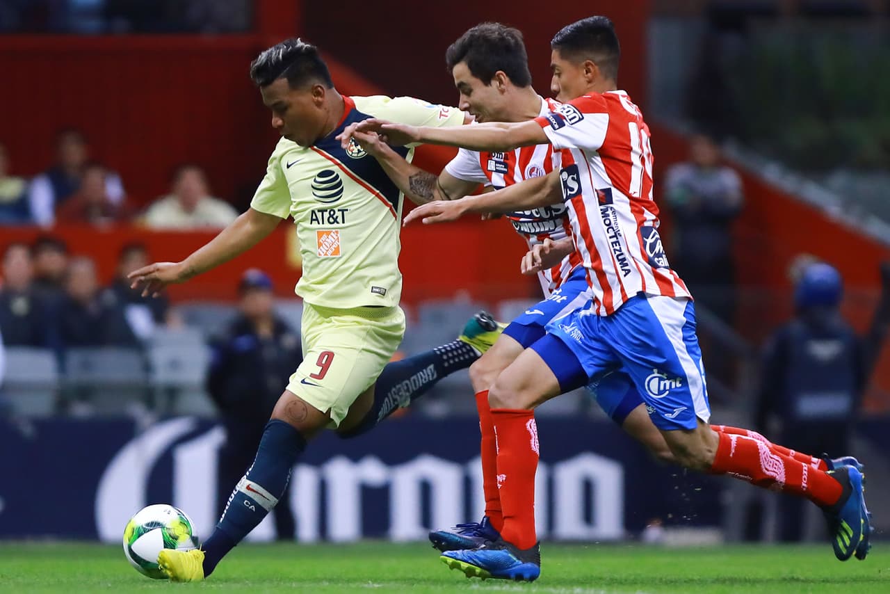 Para comenzar la segunda mitad, los americanistas empezaron a tambor batiente, buscando sacar ventaja de la casa y de jugar ante un rival de menor estirpe.