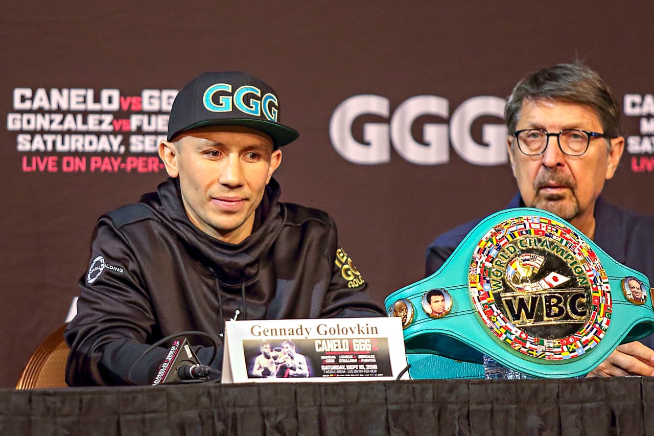 Sobre la carne contaminada dice GGG: "No le creo, no creo sus historias sobre carne contaminada. Creo que es una tontería. No me gusta escuchar este tipo de historias sobre carne contaminada".
<br>