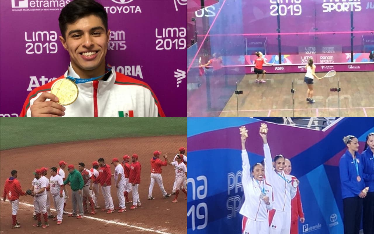 La Delegación Mexicana continuó cosechando medallas en los Juegos Panamericanos de Lima 2019, y de esa forma continua en la segunda posición en el medallero continental.