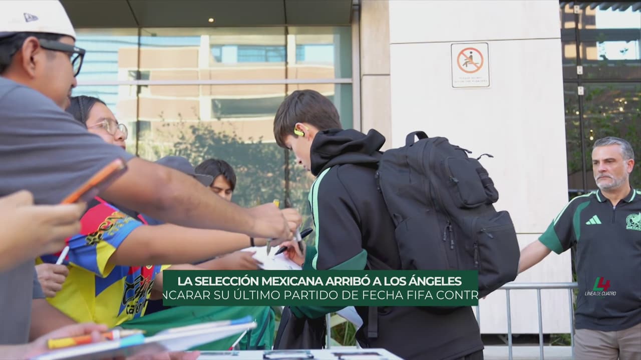 La Selección Mexicana arriba a Los Ángeles para enfrentar a Chile