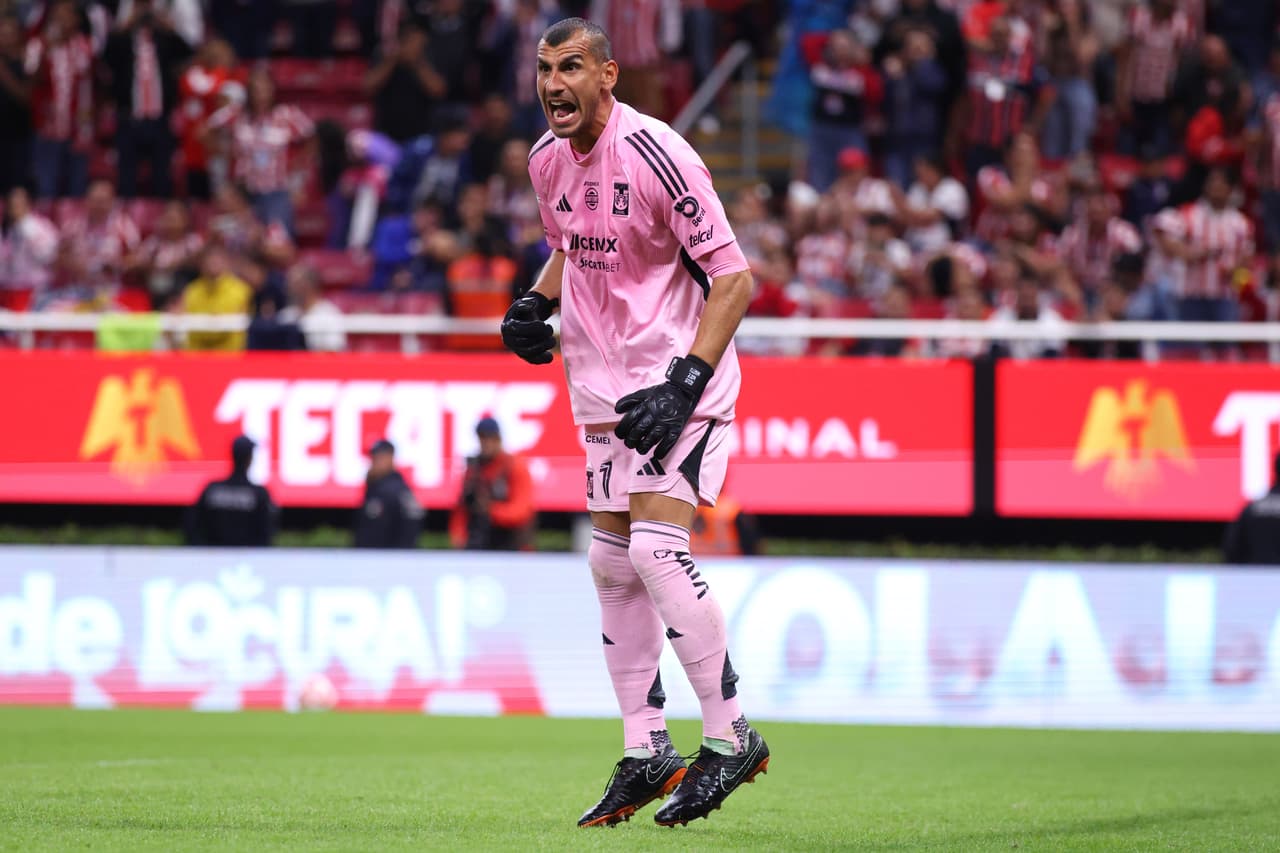 Tigres tiene 23 puntos y es quinto en la tabla de posiciones del Apertura 2025.